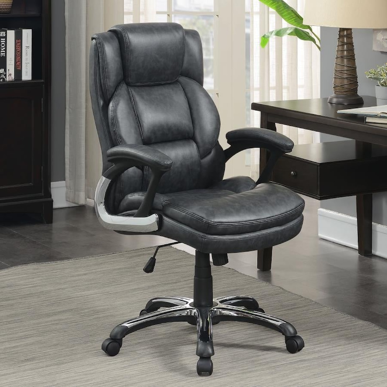 Coaster Office Chairs GRANITE GREY OFFICE CHAIR |