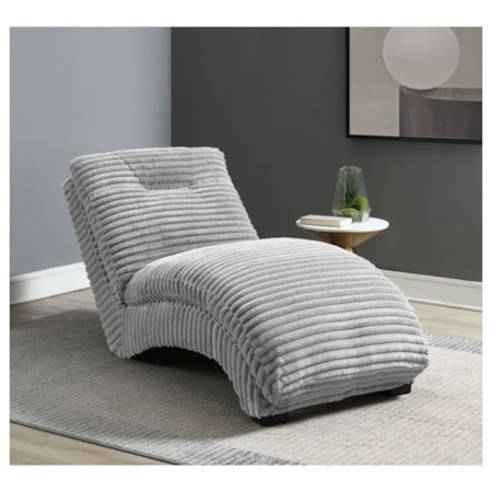 THE DON GREY CORDED CHAISE |
