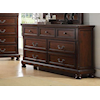 Poundex Paris Bedroom Set PARIS DRESSER |