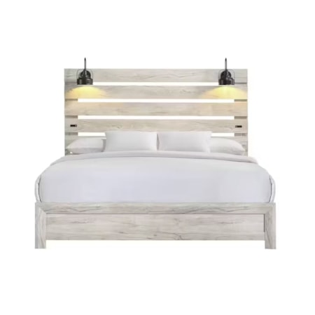 AUSTIN WHITE QUEEN 4 PIECE BEDROOM | SET