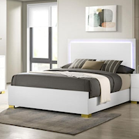CELINE WHITE FULL BED |