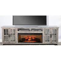 MONTAUK GREY FIREPLACE |