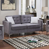 Furniture World Distributors Velvet Sofa  VELVET GREY SOFA |