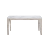 CAMBRIDGE WHITE MARBLE DINING TABLE |