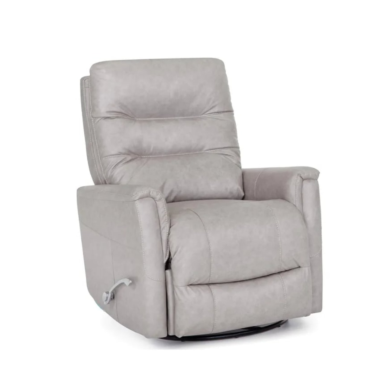 Franklin Recliners LEAH SILVER SWIVEL GLIDER RECLINER | .
