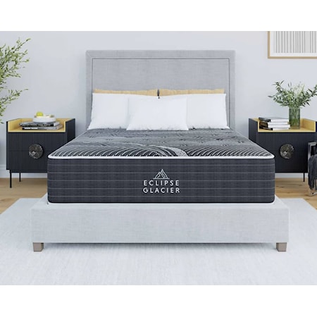 ECLIPSE GLACIER BLACK ICE PLUSH: | KING MATTRESS