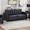 Furniture World Distributors World WORLD BLACK SOFA |