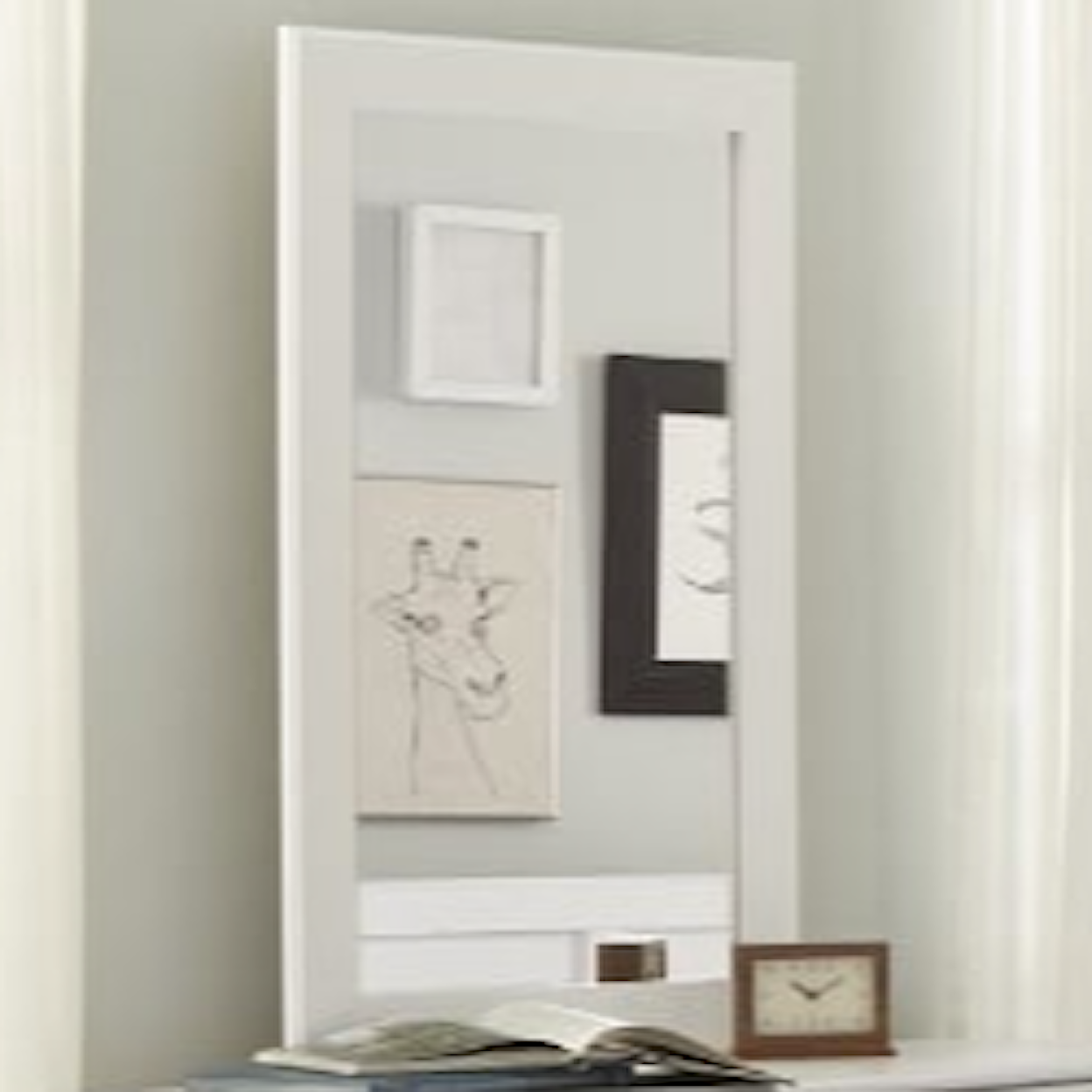 Kith Furniture Sawyer Bedroom SAWYER WHITE MIRROR |