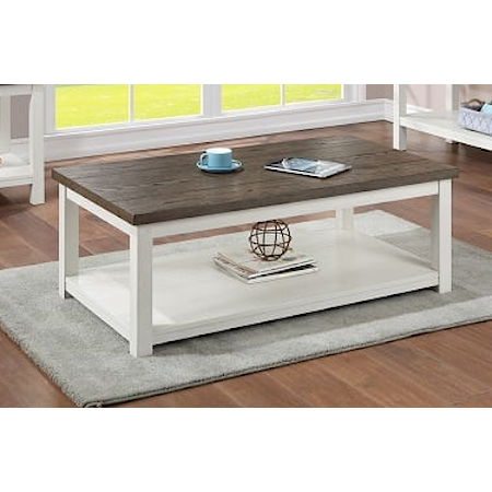 LAKOTA COFFEE TABLE WITH CASTERS |