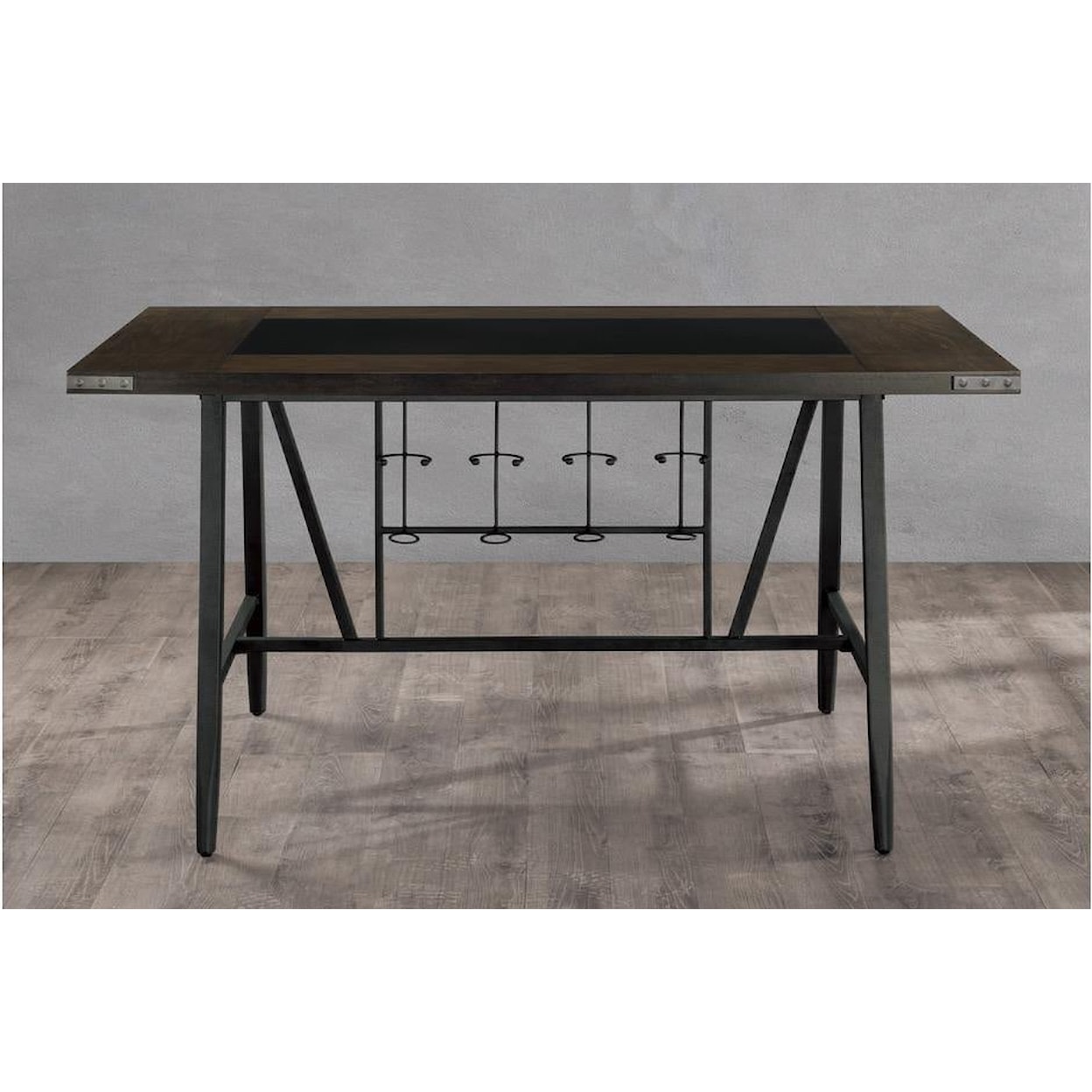 Titanic Furniture Chicago CHICAGO MODERN WOOD AND GLASS TABLE |
