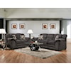 Delta Furniture Manufacturing Osaka Charcoal OSAKA CHARCOAL LOVESEAT |