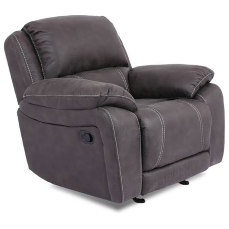 NANCE CHARCOAL GLIDER | RECLINER