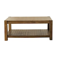 MISSION BROWN COFFEE TABLE | .