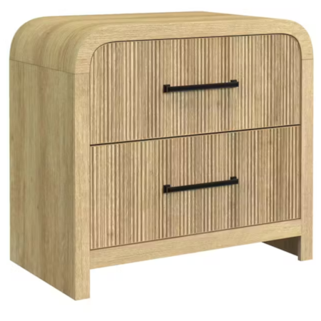 RILEY NATURAL NIGHTSTAND W/USB |