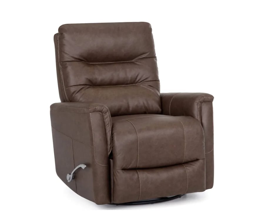 Recliners 29648 LEAH TAUPE SWIVEL GLIDER RECLINER . 7 Day Furniture