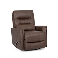 LEAH TAUPE SWIVEL GLIDER RECLINER | .