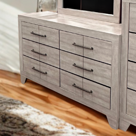 PALM BEACH WHITE DRESSER |