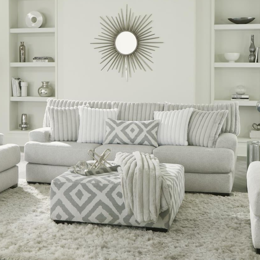 CLARISSA SILVER SOFA AND LOVESEAT |