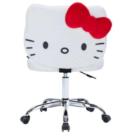 HELLO KITTY WHITE SWIVEL VANITY | CHAIR