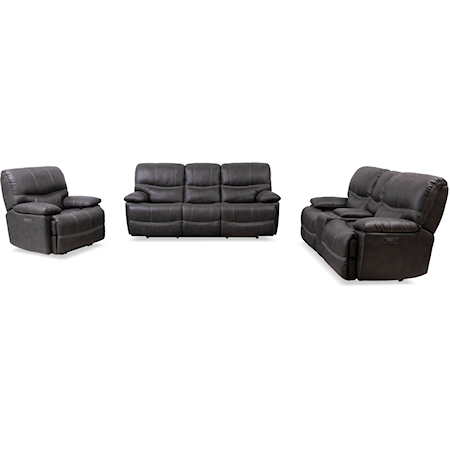 COLT GRANITE SOFA & LOVESEAT DOUBLE | POWER