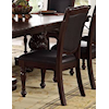 Poundex Fiona Dining Set FIONA DINING CHAIR |