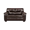 Affordable Furniture Easton EASTON CHOCOLATE LOVESEAT |