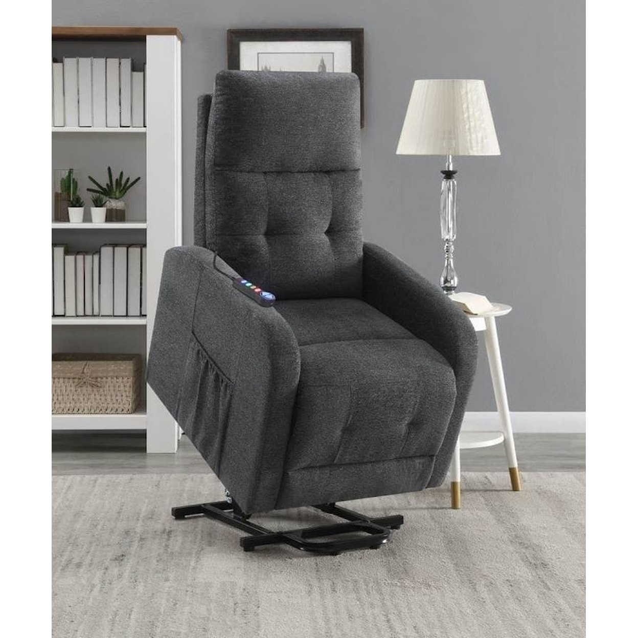 Coaster Power Lift Chair CHARCOAL POWER LIFT CHAIR |