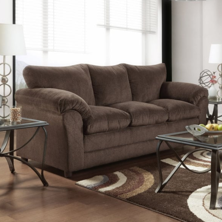 KAITLYN CHOCOLATE SOFA |