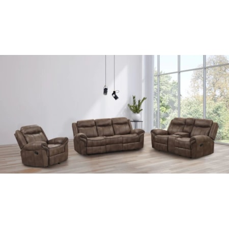 MARYVILLE BROWN SOFA AND LOVESEAT |