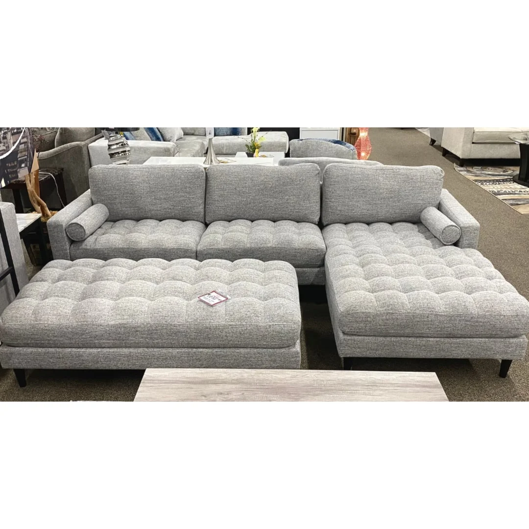 Beverly 17726 BEVERLY STEEL 2 PIECE SECTIONAL | | 7 Day Furniture ...