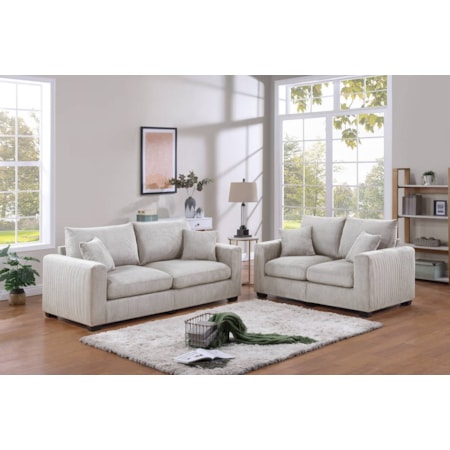 GLENDALE CREAM SOFA |