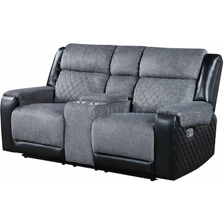 MINSK BLACK AND GREY DOUBLE | RECLINING LOVE