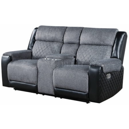 MINSK BLACK AND GREY DOUBLE | RECLINING LOVE