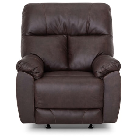 KENNETH CHOCOLATE POWER ROCKER | RECLINER
