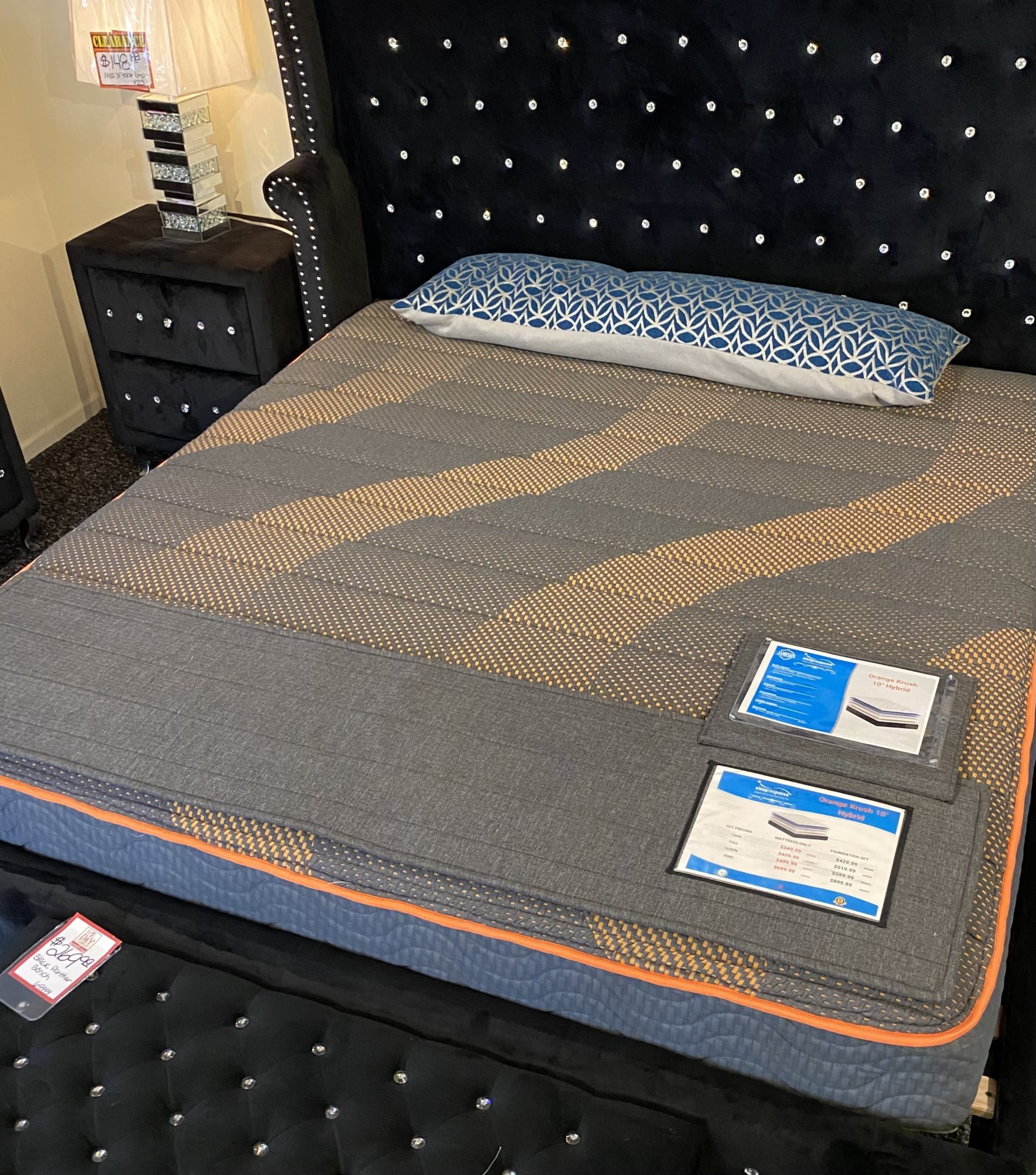 ORANGE KRUSH QUEEN MATTRESS |