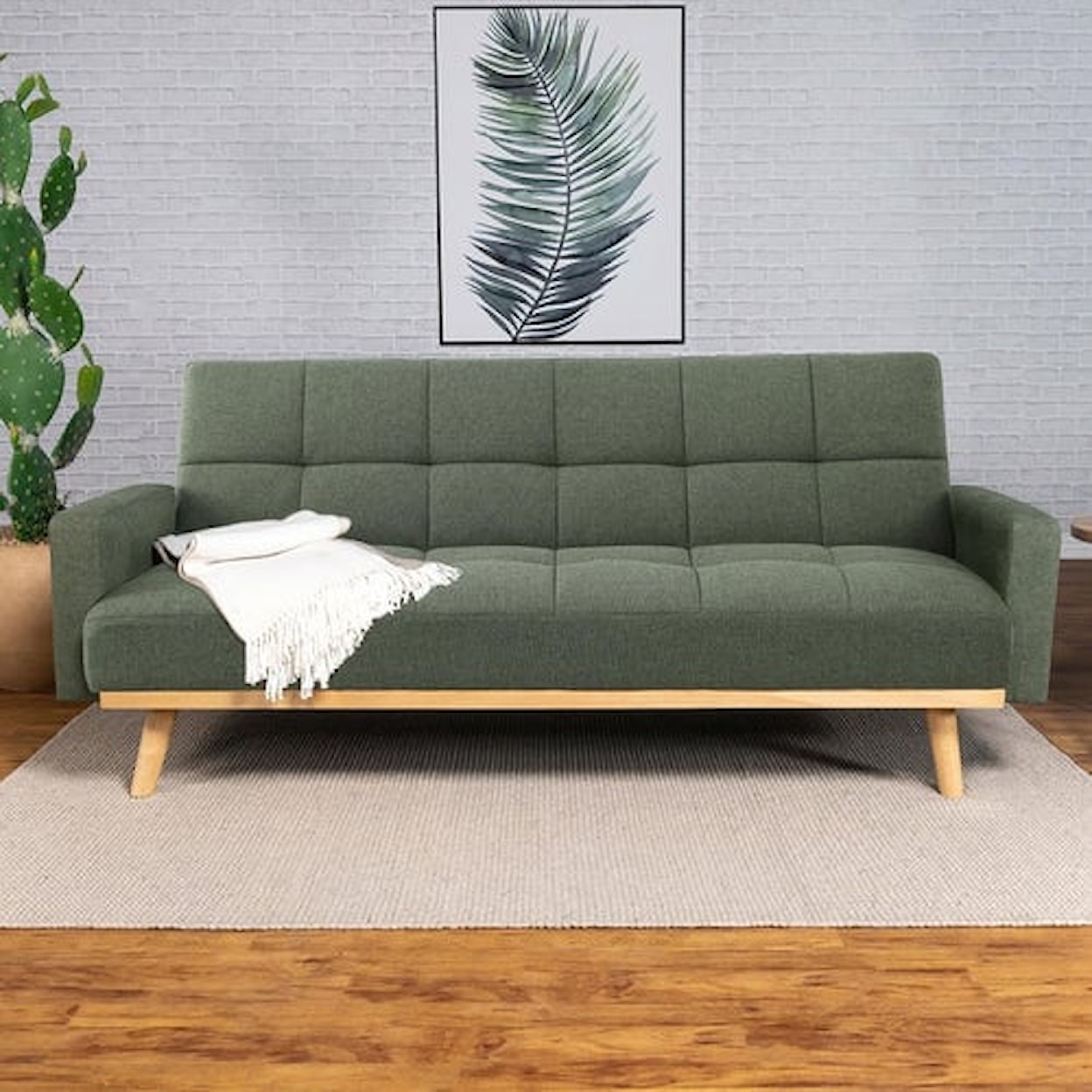 Coaster Sofa Beds SAGE GREEN SOFA BED |
