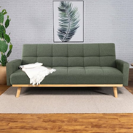 SAGE GREEN SOFA BED |