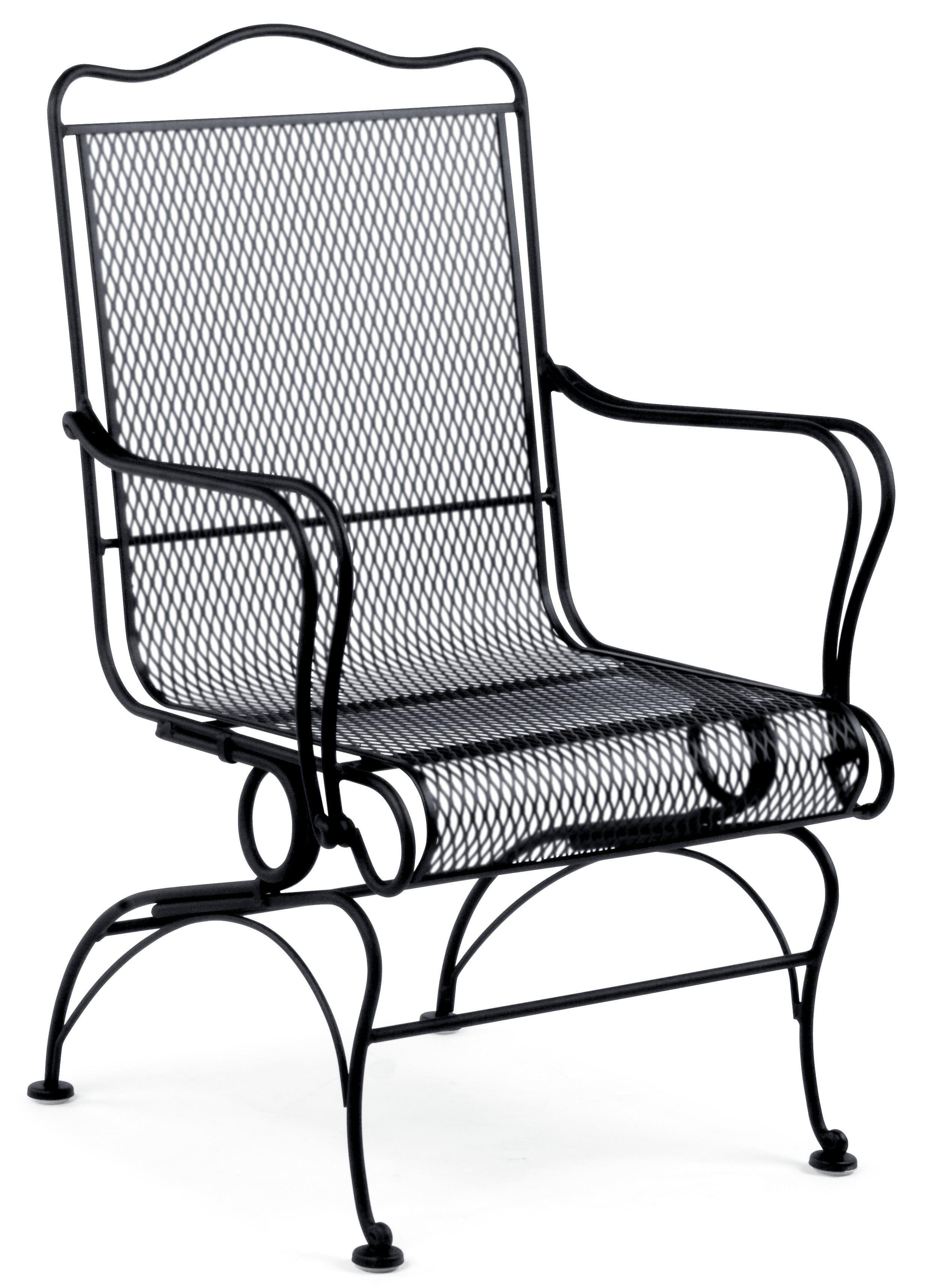 Woodard Tucson High-Back Coil Spring Chair