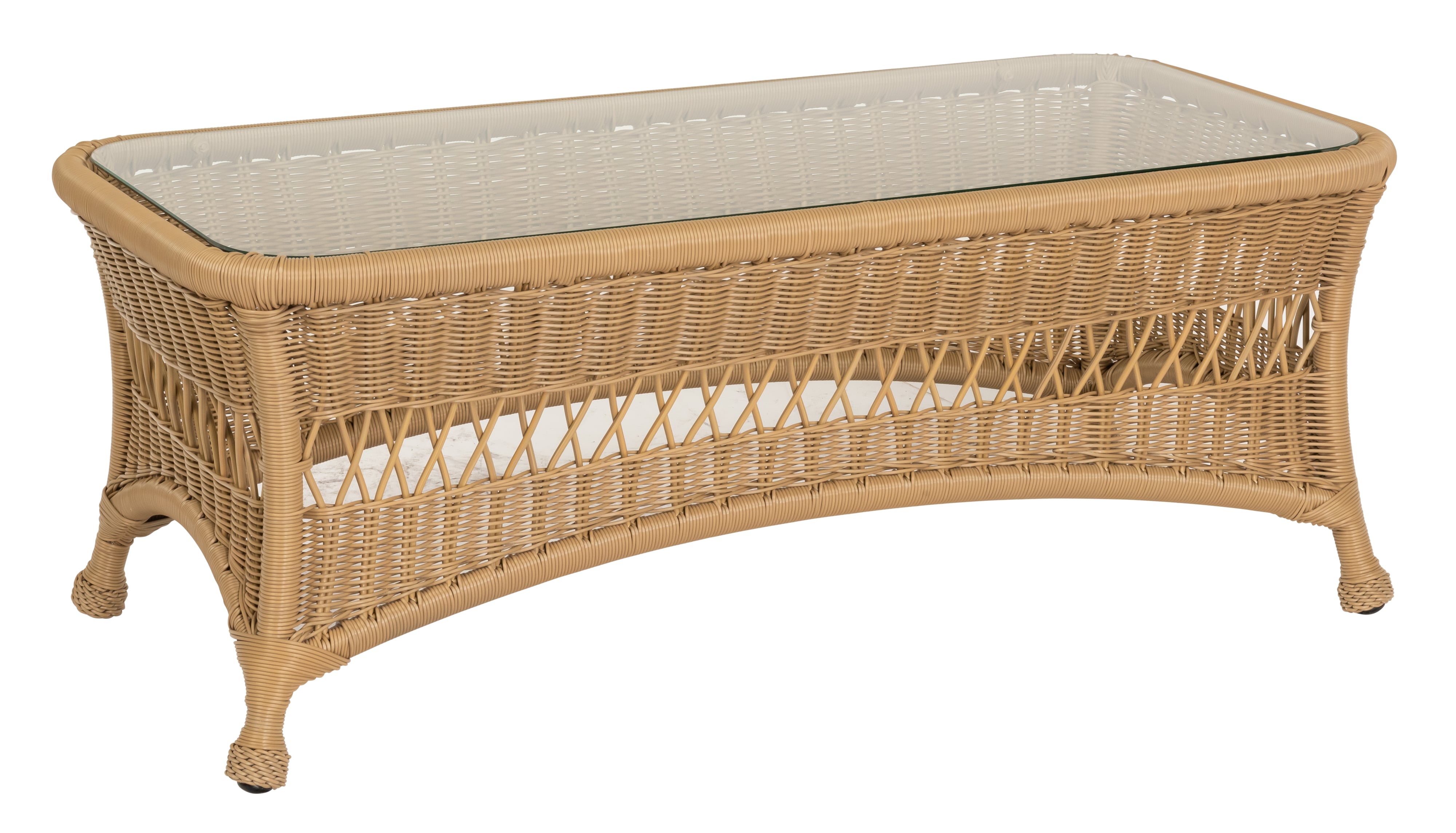 Coffee Table w/Glass Top