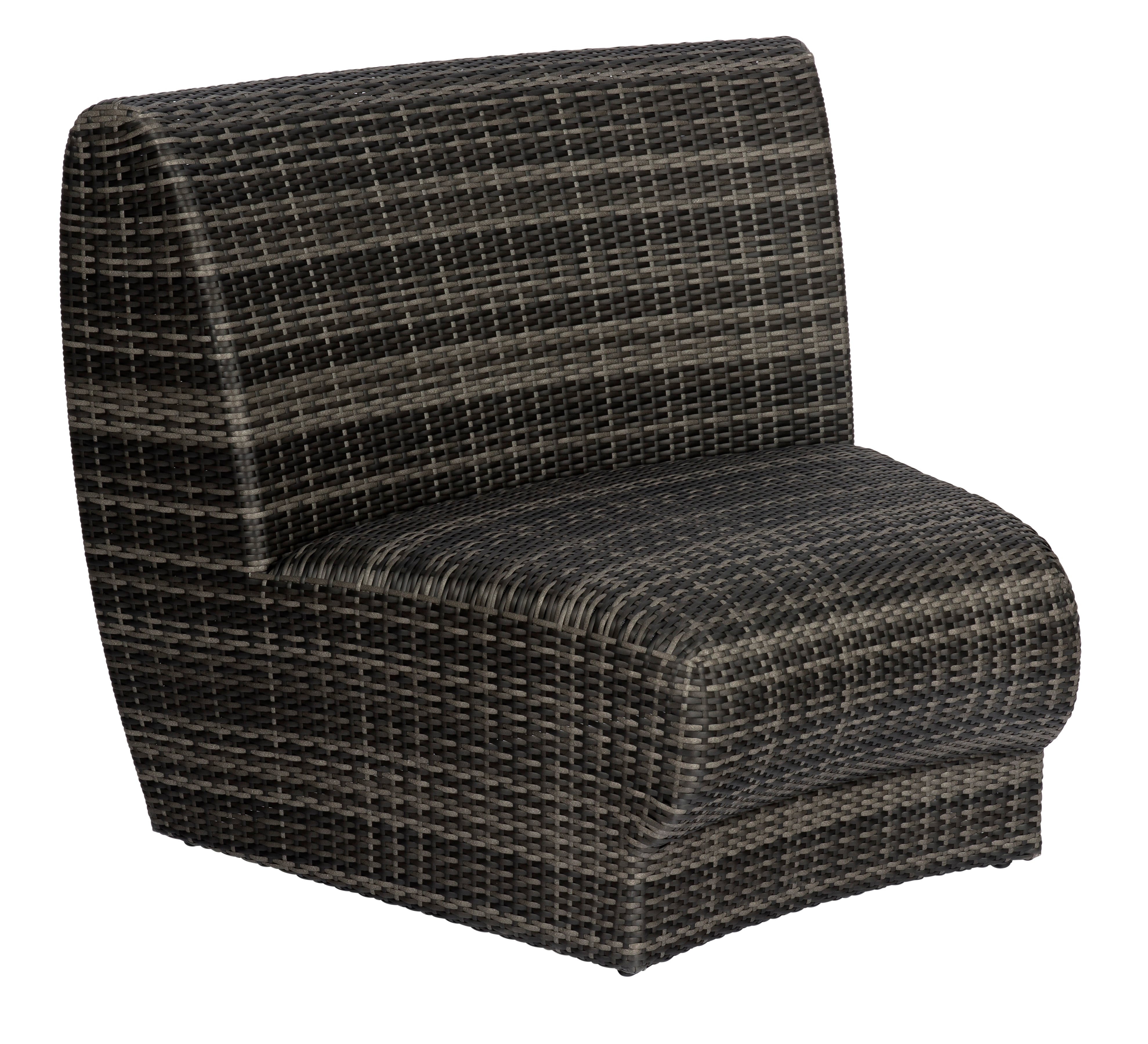 Genie Curved Armless Lounge Chair