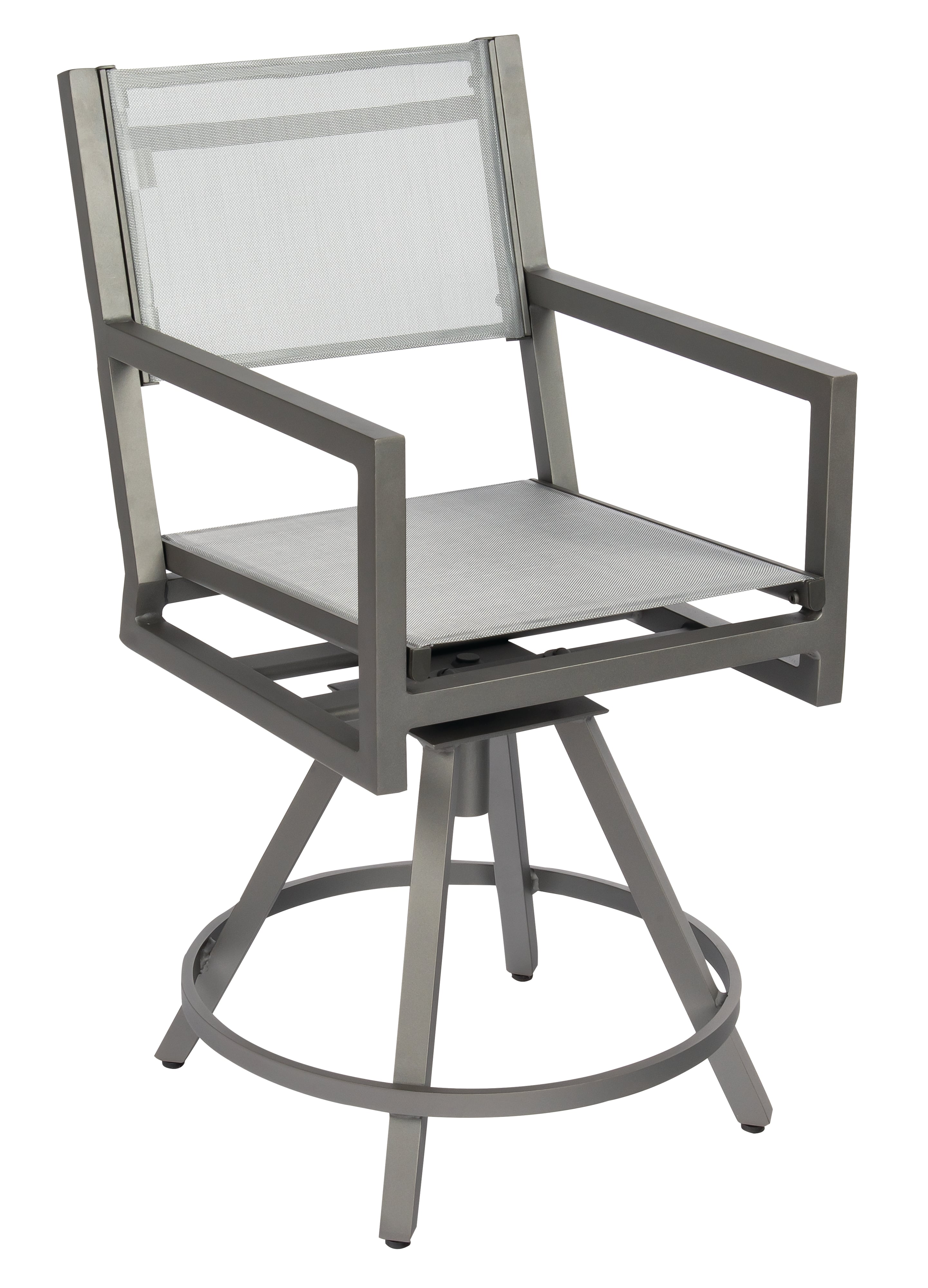 Swivel Counter Stool With Arms