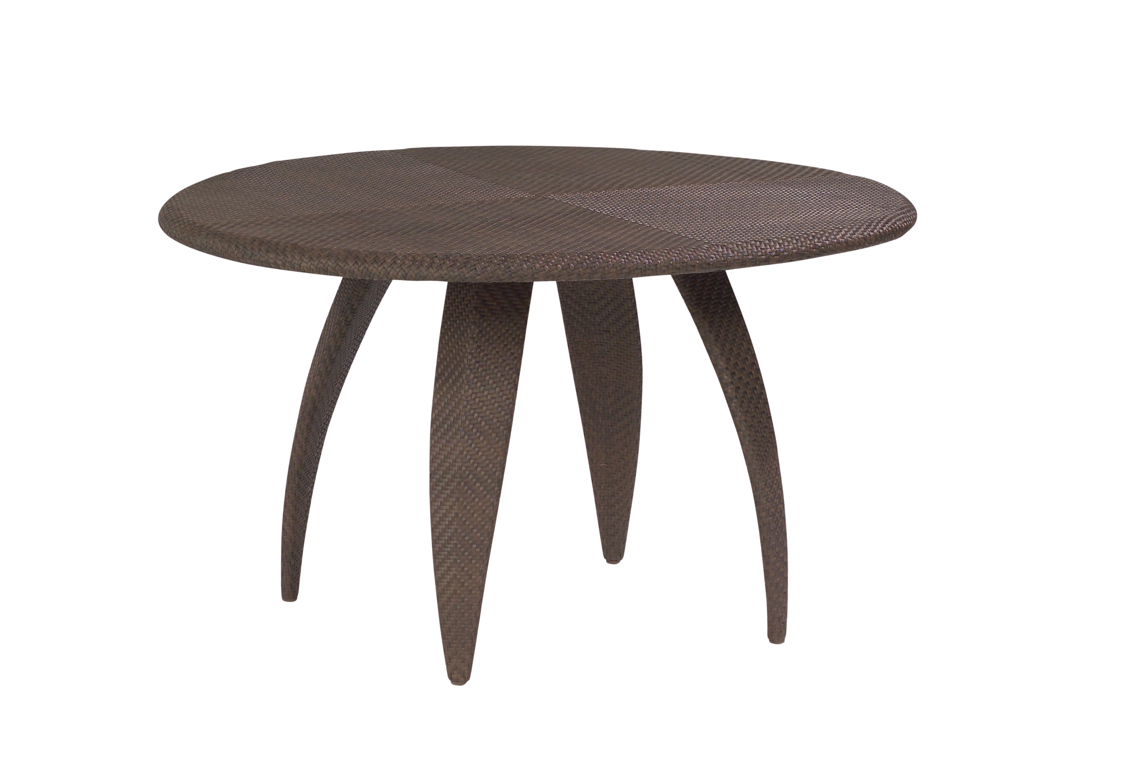 48" Round Woven Top Table