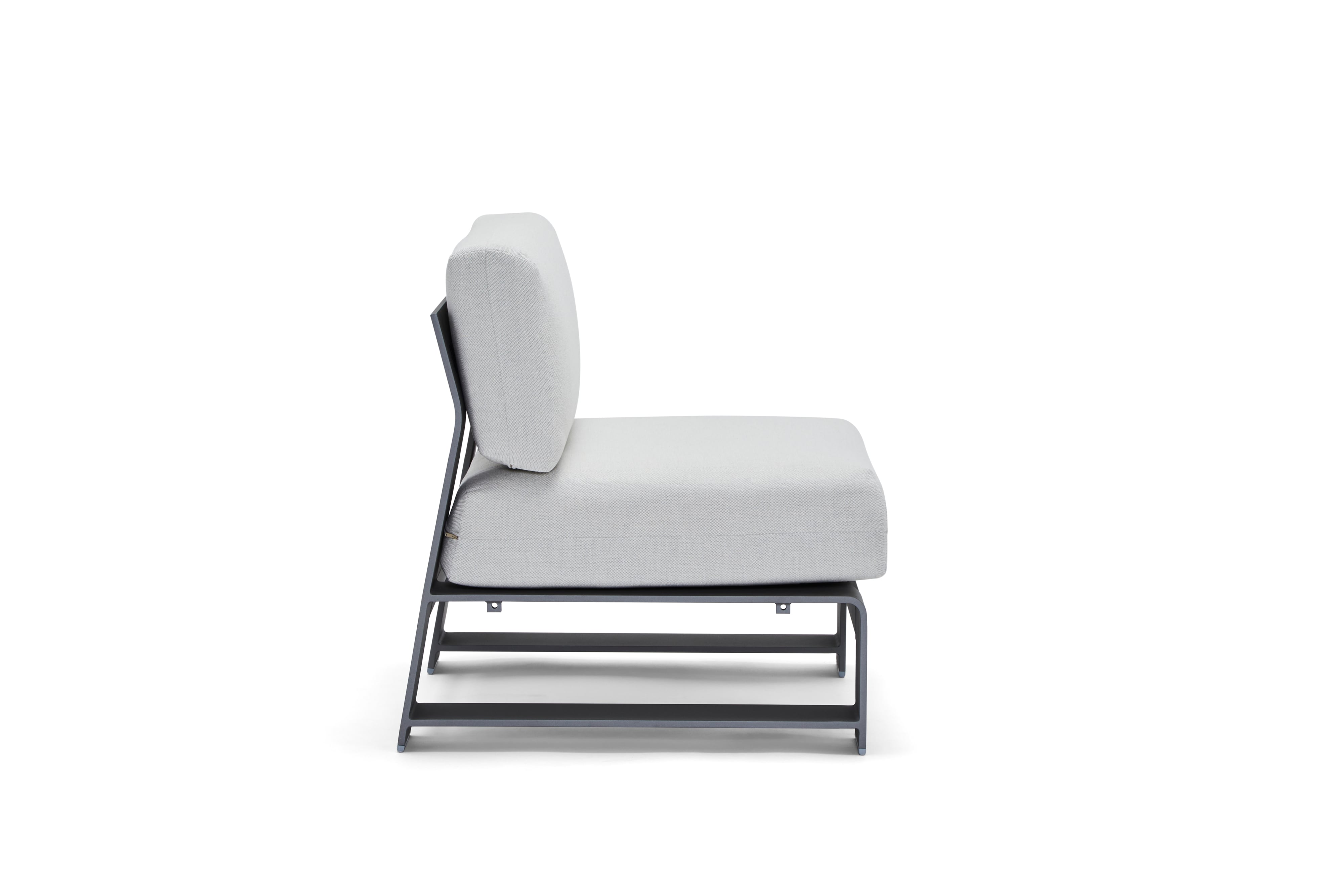 Armless Lounge Chair