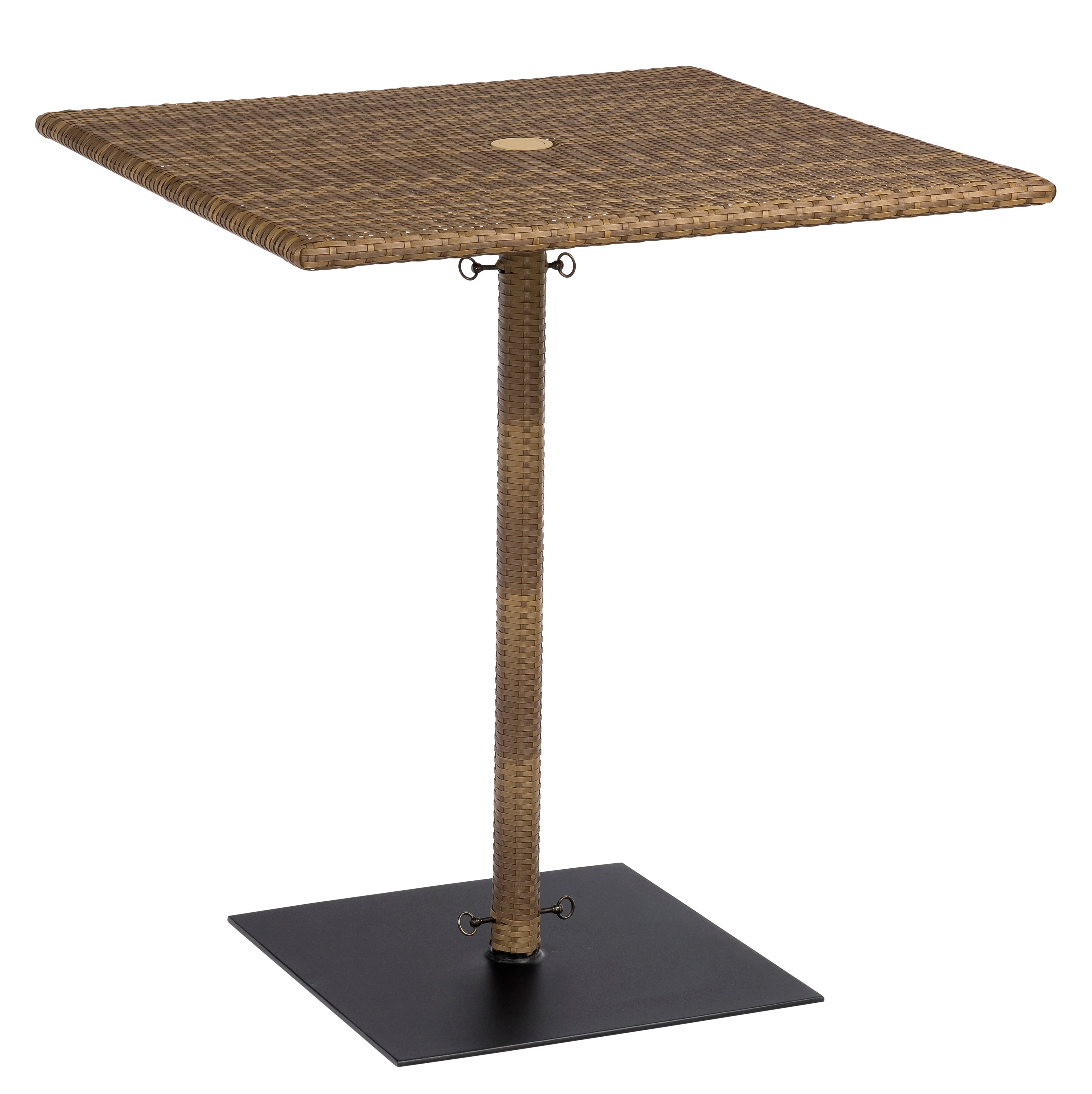 Umbrella Bar Height Table with Weighted Base