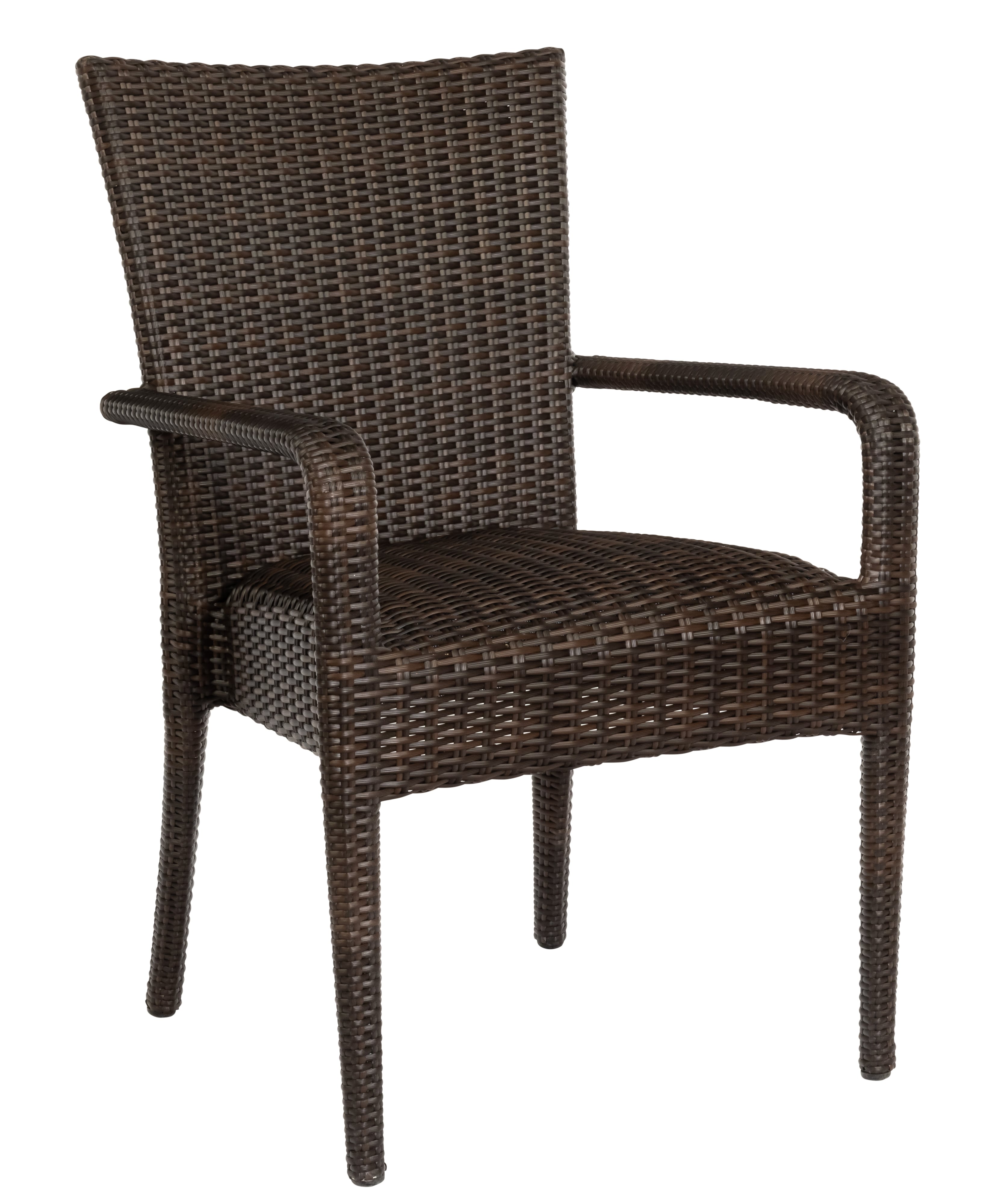 Padded Seat Dining Arm Chair