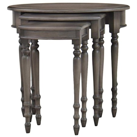 Tucker Oval Nesting Tables