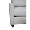 Bassett Custom Upholstery Custom Stationary Leather Chair
