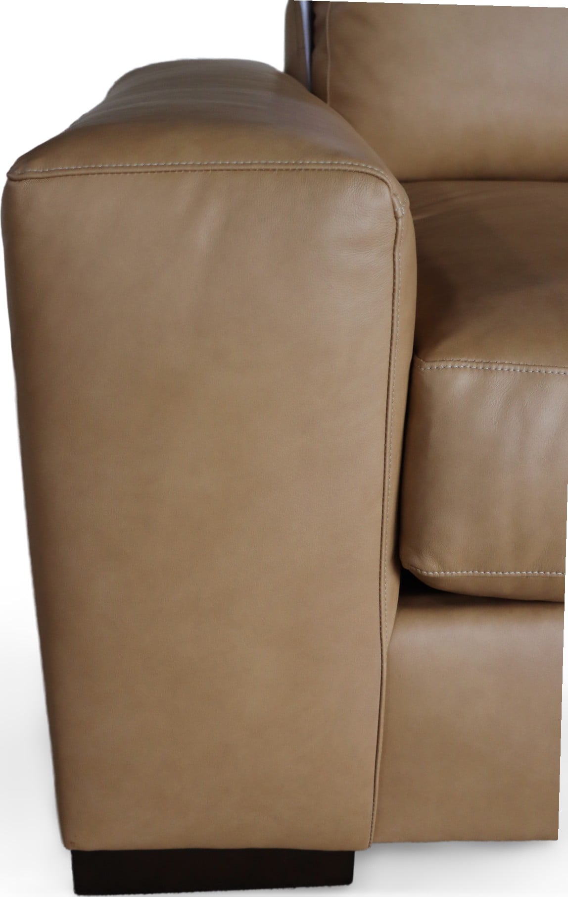 Contemporary Stationary Chair with Track Arm