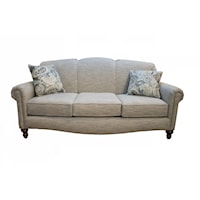 Traditional Upholstered Sofa