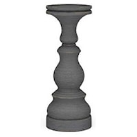 Small Candlestick finish in Grey Charleston